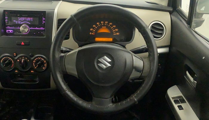 2014 Maruti Wagon R 1.0 LXI CNG, CNG, Manual, 94,053 km, Steering Wheel Close Up