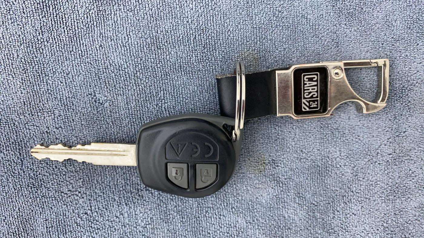 2019 Maruti Vitara Brezza VDI, Diesel, Manual, 24,670 km, Key Close Up