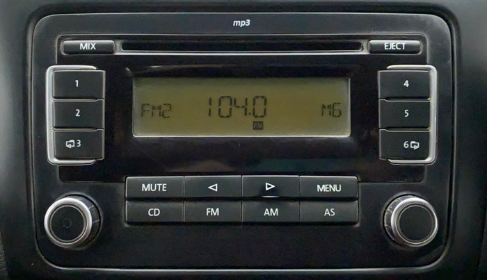 2012 Volkswagen Polo COMFORTLINE 1.2L PETROL, Petrol, Manual, 76,949 km, Infotainment System