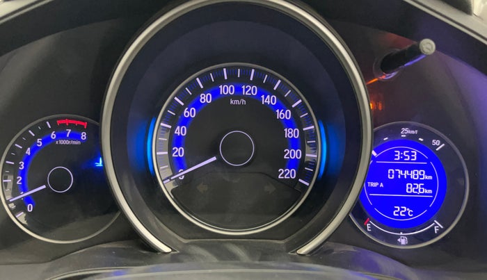 2015 Honda Jazz 1.2L I-VTEC V, Petrol, Manual, 74,435 km, Odometer Image