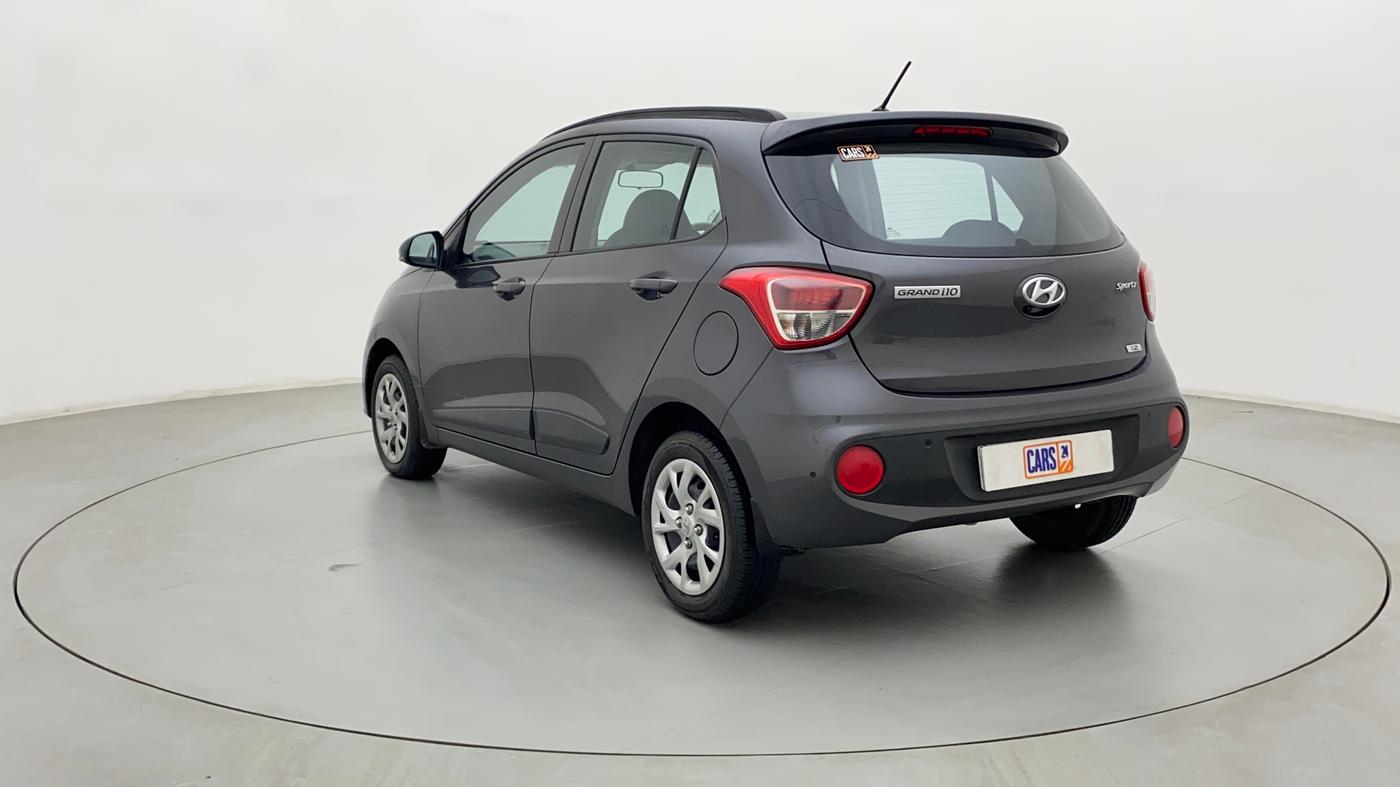 2020 Hyundai Grand i10 SPORTZ 1.2 KAPPA VTVT, Petrol, Manual, 5,750 km, Left Back Diagonal