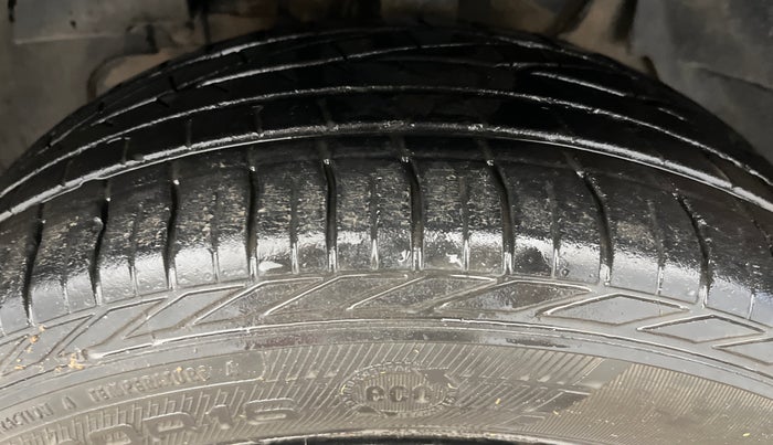 2018 Tata NEXON XZA PLUS PETROL, Petrol, Automatic, 29,932 km, Left Front Tyre Tread