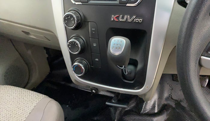 2016 Mahindra Kuv100 K6 PLUS 5 STR, Petrol, Manual, 54,087 km, Gear Lever