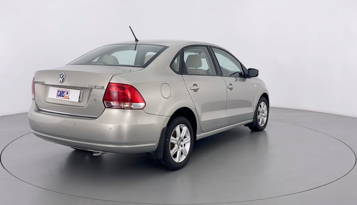 2012 Volkswagen Vento HIGHLINE DIESEL, Diesel, Manual, 54,121 km, Right Back Diagonal