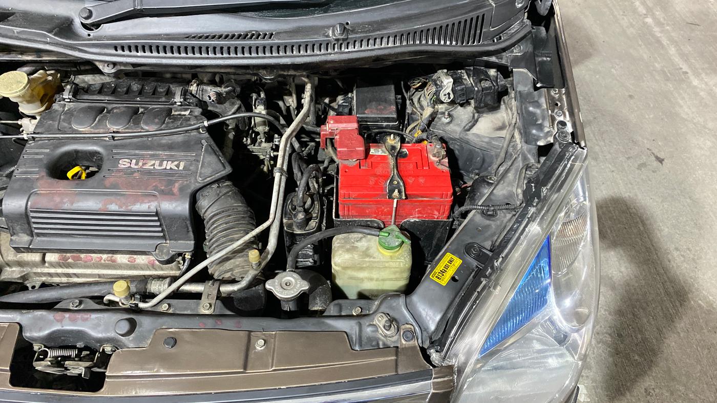 2013 Maruti Wagon R 1.0 LXI, Petrol, Manual, 35,260 km, Engine View - Left