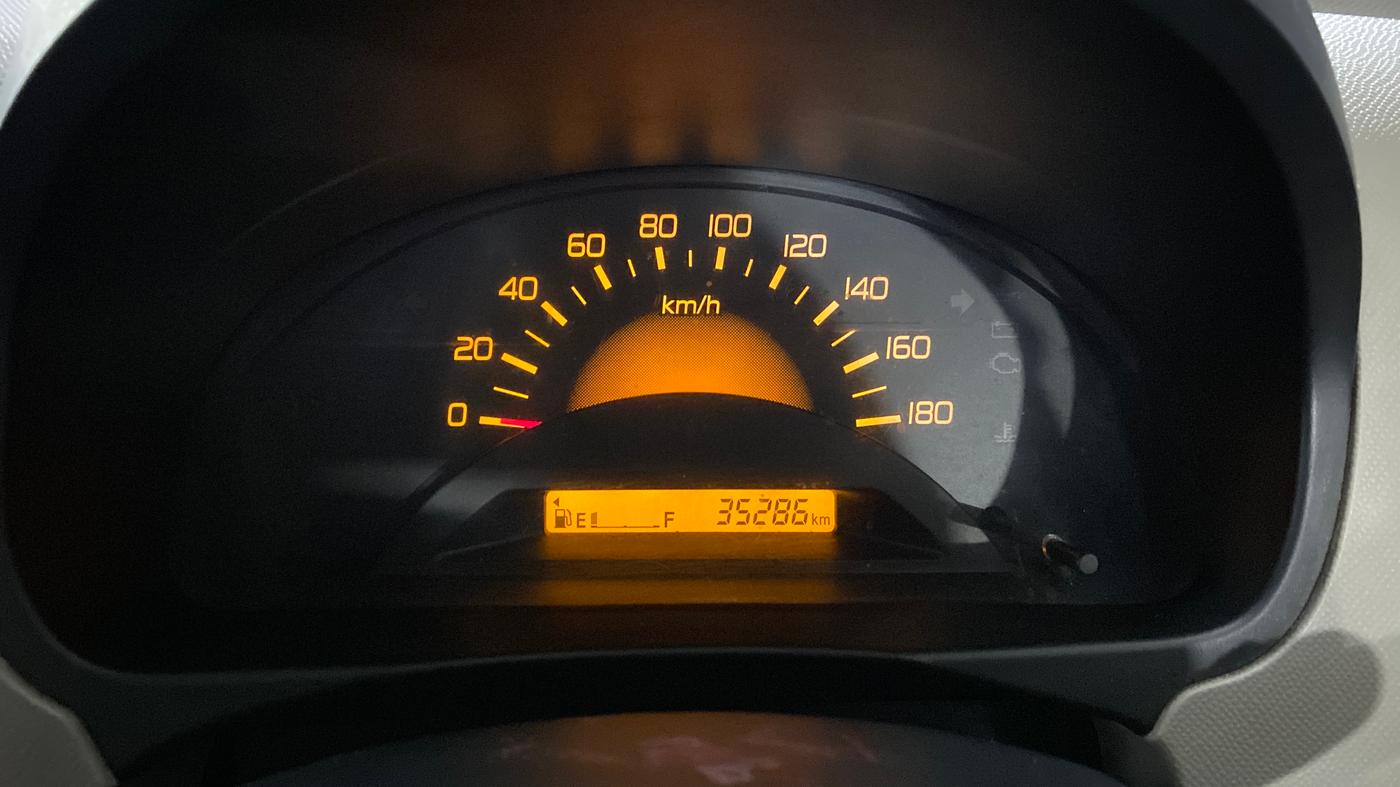 2013 Maruti Wagon R 1.0 LXI, Petrol, Manual, 35,260 km, Odometer Image