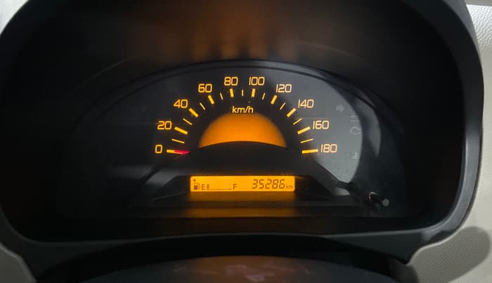 2013 Maruti Wagon R 1.0 LXI, Petrol, Manual, 35,260 km, Odometer Image