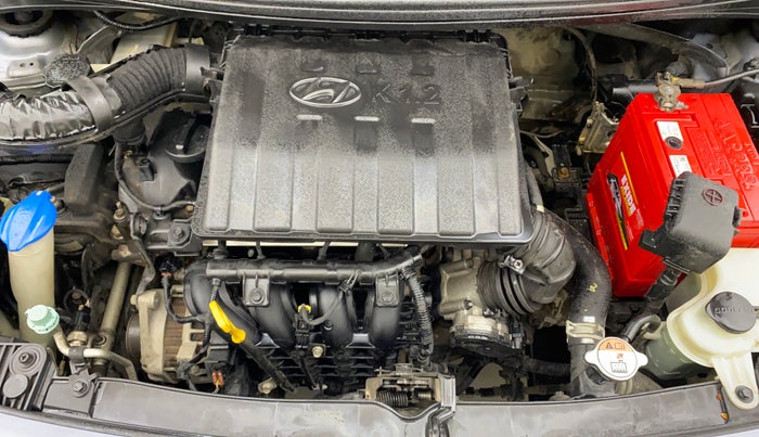 2016 Hyundai Grand i10 MAGNA 1.2 KAPPA VTVT, Petrol, Manual, 1,00,598 km, Engine View