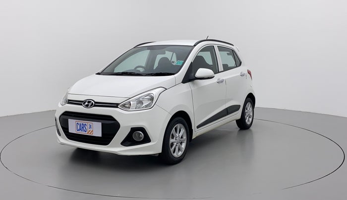 2014 Hyundai Grand i10 ASTA AT 1.2 KAPPA VTVT, Petrol, Automatic, 33,131 km, Left Front Diagonal