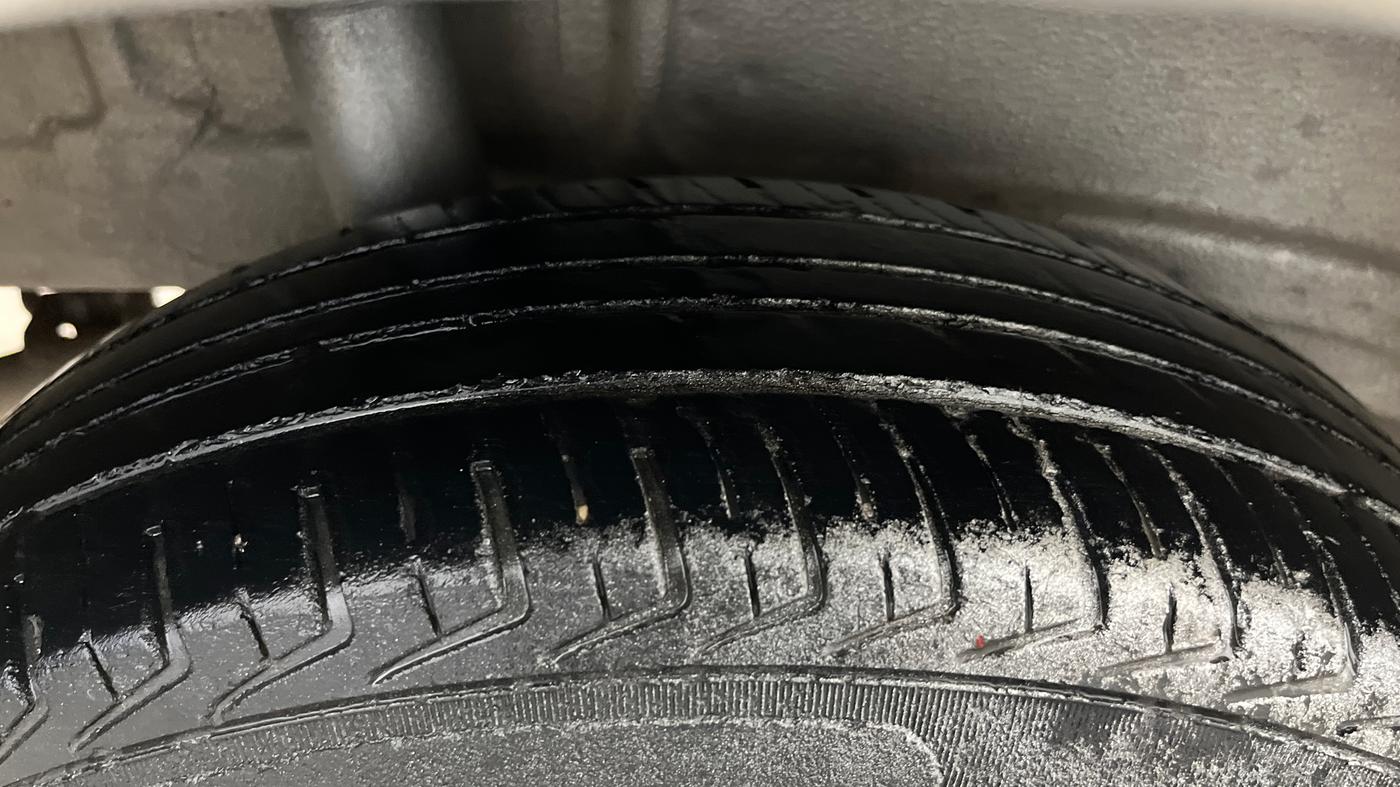 2020 Maruti New Wagon-R LXI CNG 1.0, CNG, Manual, 76,877 km, Right Rear Tyre Tread