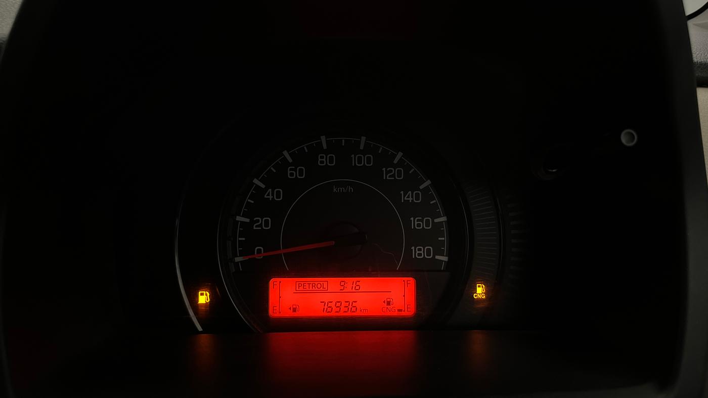 2020 Maruti New Wagon-R LXI CNG 1.0, CNG, Manual, 76,877 km, Odometer Image