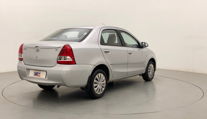 2013 Toyota Etios G, Petrol, Manual, 22,463 km, Right Back Diagonal