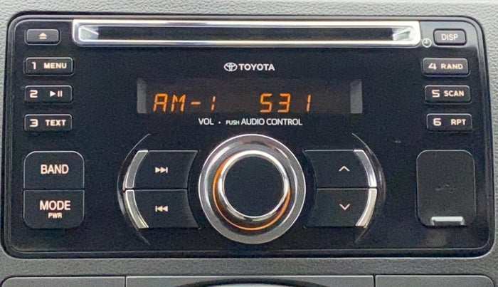 2013 Toyota Etios G, Petrol, Manual, 22,463 km, Infotainment System