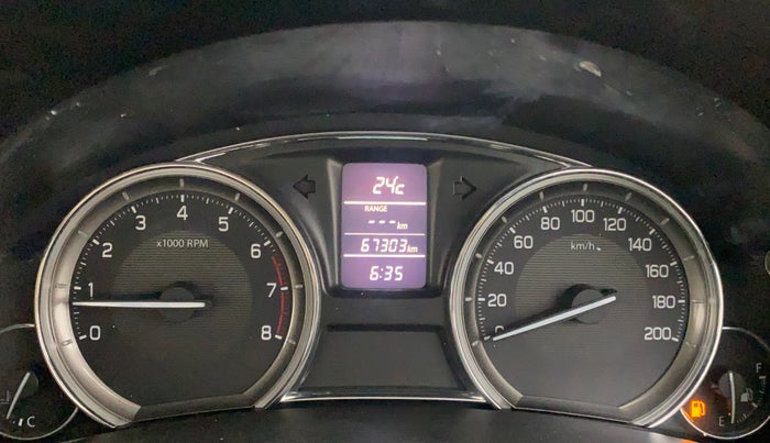 2017 Maruti Ciaz DELTA 1.4 MT PETROL, Petrol, Manual, 67,271 km, Odometer Image