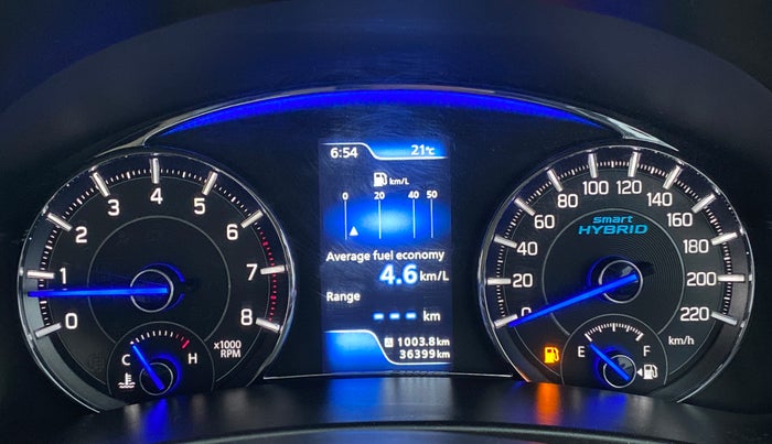 2018 Maruti Ciaz ALPHA 1.5 MT VTVT SHVS, Petrol, Manual, 36,399 km, Odometer Image
