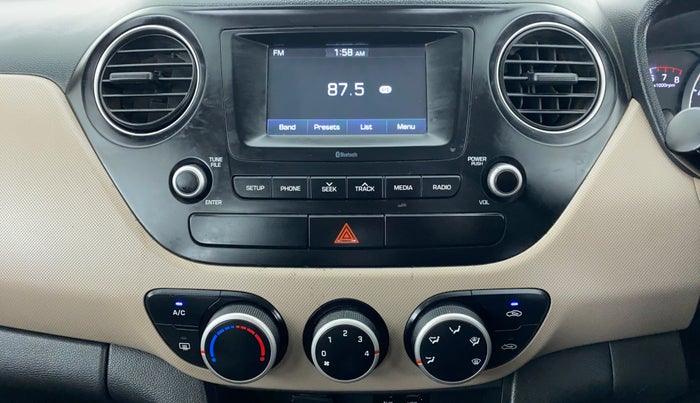 2017 Hyundai Grand i10 SPORTZ 1.2 KAPPA VTVT, Petrol, Manual, 70,951 km, Air Conditioner