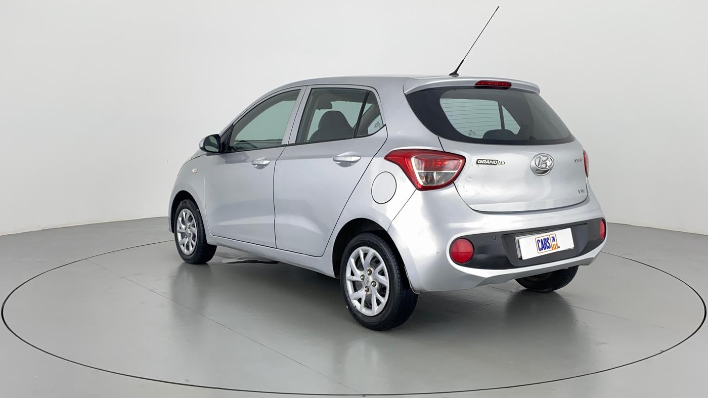 2017 Hyundai Grand i10 SPORTZ 1.2 KAPPA VTVT, Petrol, Manual, 70,951 km, Left Back Diagonal