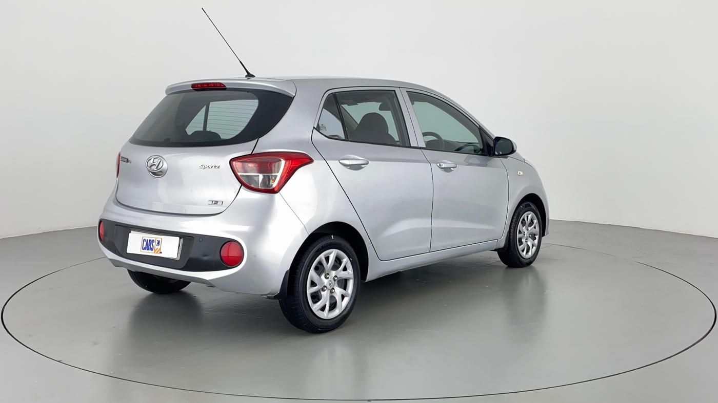2017 Hyundai Grand i10 SPORTZ 1.2 KAPPA VTVT, Petrol, Manual, 70,951 km, Right Back Diagonal