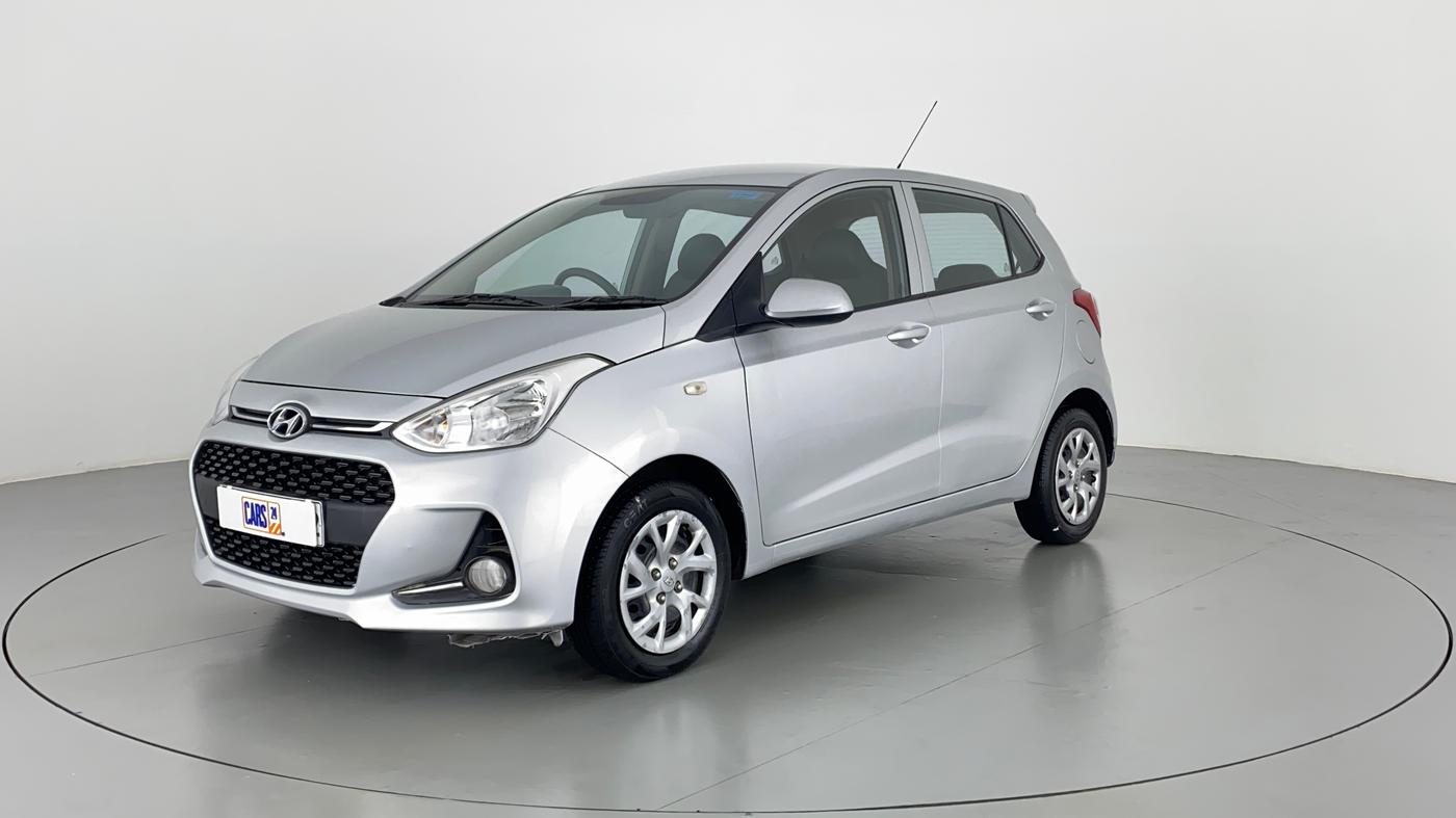 2017 Hyundai Grand i10 SPORTZ 1.2 KAPPA VTVT, Petrol, Manual, 70,951 km, Left Front Diagonal