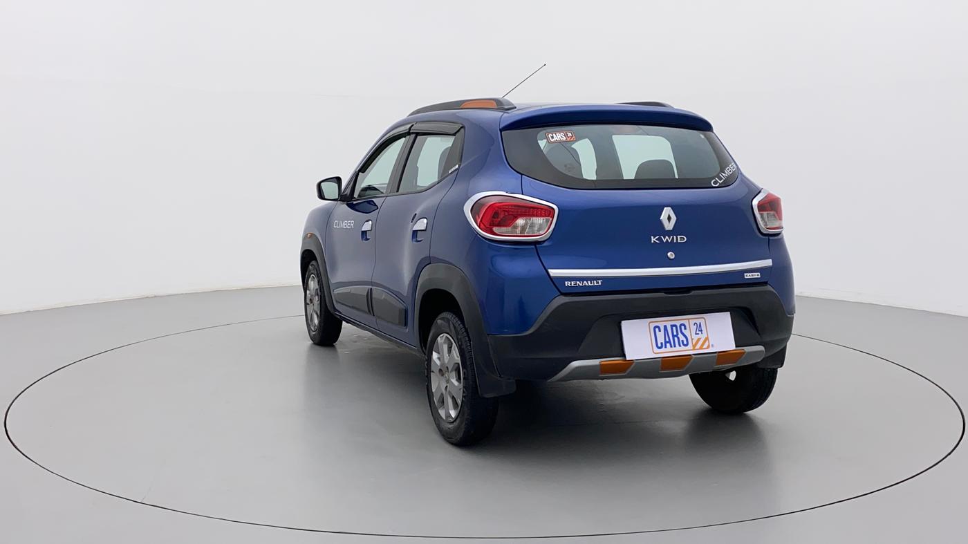 2017 Renault Kwid CLIMBER 1.0 AMT, Petrol, Automatic, 33,694 km, Left Back Diagonal
