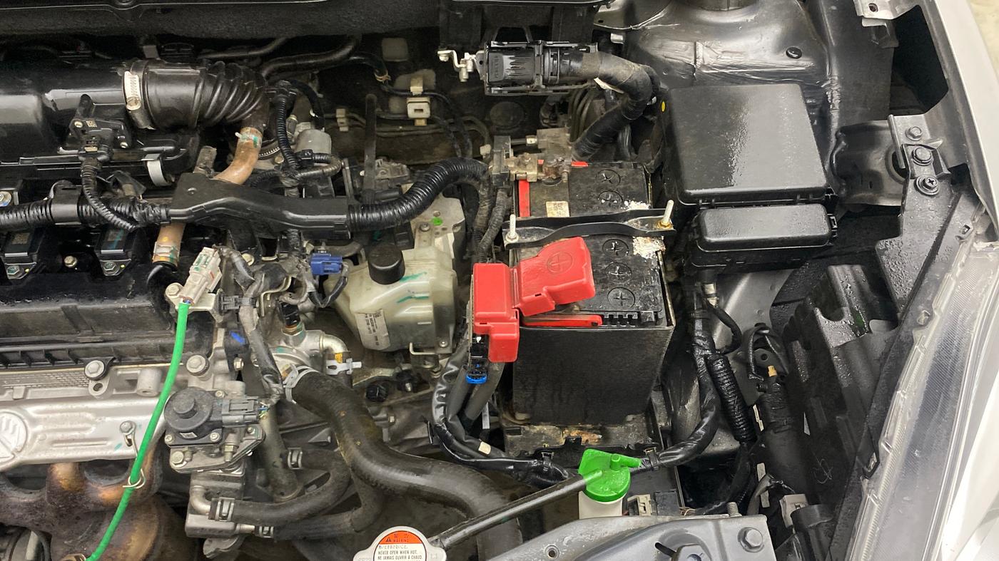 2022 Maruti Dzire ZXI Plus AMT, Petrol, Automatic, 52,232 km, Engine View - Left