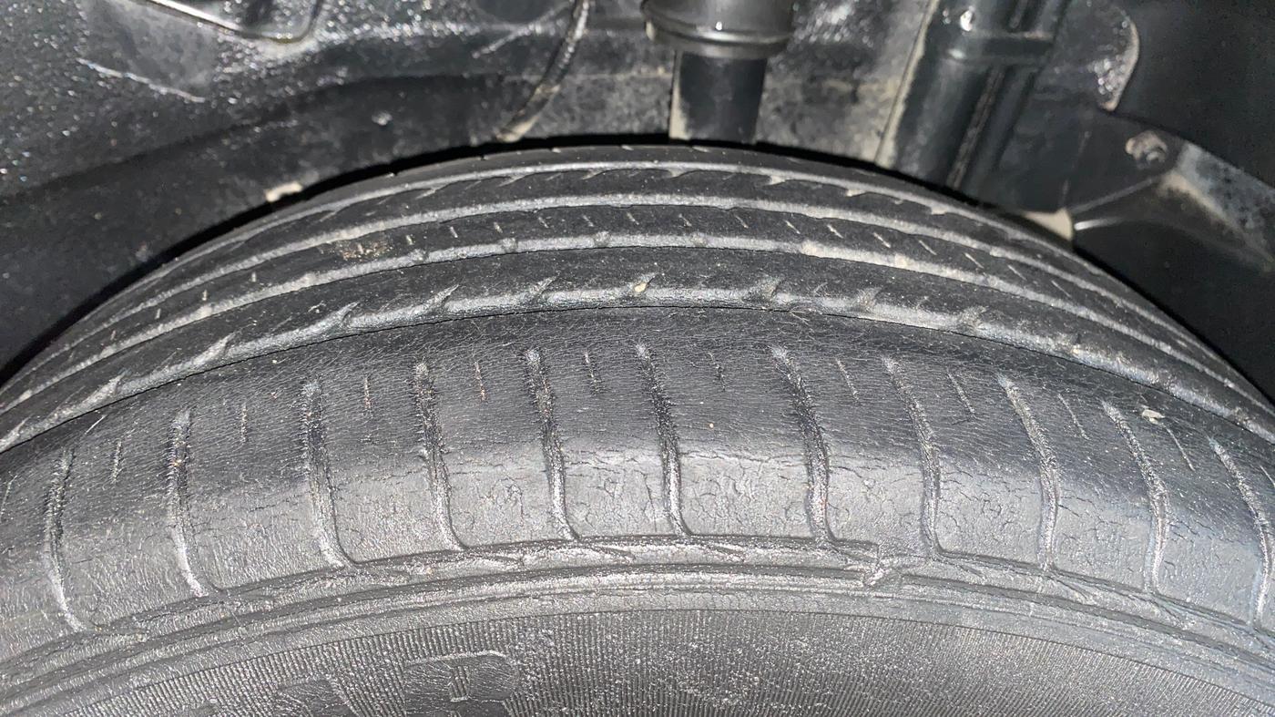 2019 Tata NEXON XM PETROL, Petrol, Manual, 78,398 km, Left Rear Tyre Tread