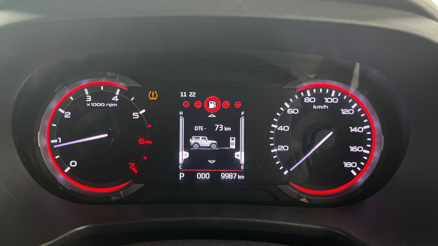 2024 Mahindra Thar LX P 2WD AT HT, Petrol, Automatic, 9,987 km, Odometer Image