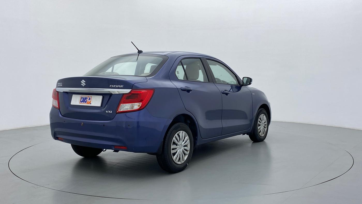 2018 Maruti Dzire VXI, Petrol, Manual, 50,336 km, Right Back Diagonal