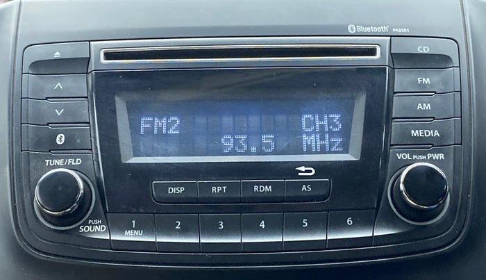 2018 Maruti Dzire VXI, Petrol, Manual, 50,336 km, Infotainment System