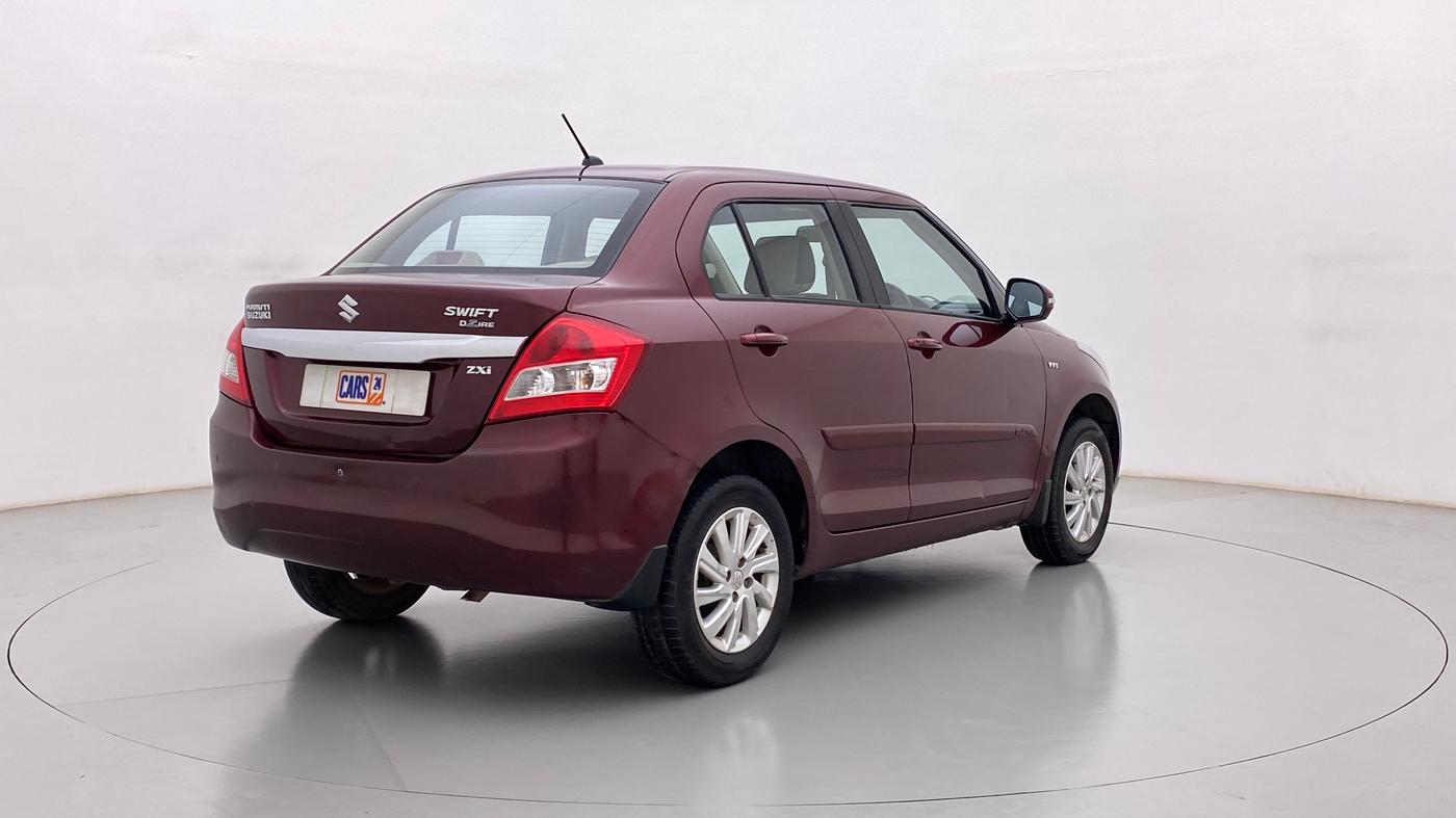 2016 Maruti Swift Dzire ZXI, Petrol, Manual, 71,629 km, Right Back Diagonal