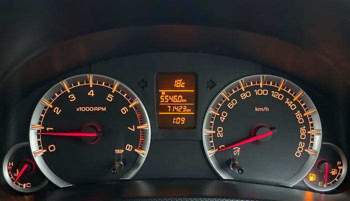 2016 Maruti Swift Dzire ZXI, Petrol, Manual, 71,629 km, Odometer Image