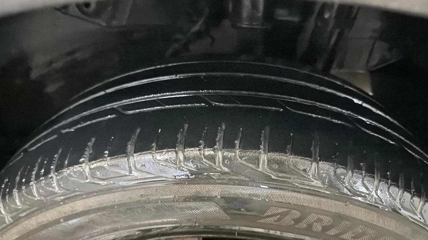 2022 Tata NEXON XM PETROL, Petrol, Manual, 42,372 km, Left Rear Tyre Tread