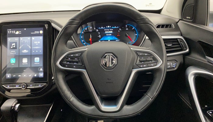 2021 MG HECTOR SHARP DCT PETROL, Petrol, Automatic, 16,366 km, Steering Wheel Close Up