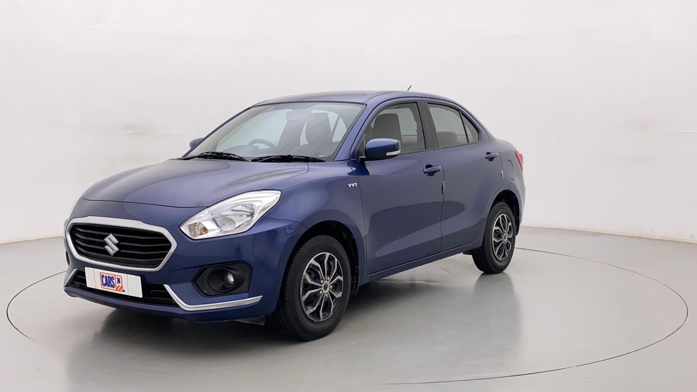 2017 Maruti Dzire VXI AMT, Petrol, Automatic, 47,275 km, Left Front Diagonal