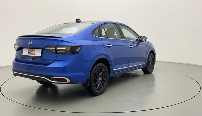 2022 Volkswagen VIRTUS GT PLUS TSI 1.5 EVO DSG, Petrol, Automatic, 11,321 km, Right Back Diagonal