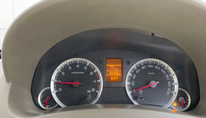 2017 Maruti Ertiga VXI, Petrol, Manual, 34,148 km, Odometer Image
