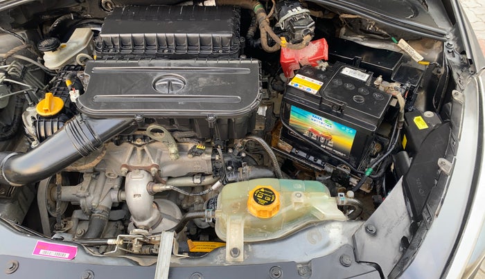 2022 Tata TIAGO NRG XZ AMT, Petrol, Automatic, 27,604 km, Engine View - Left