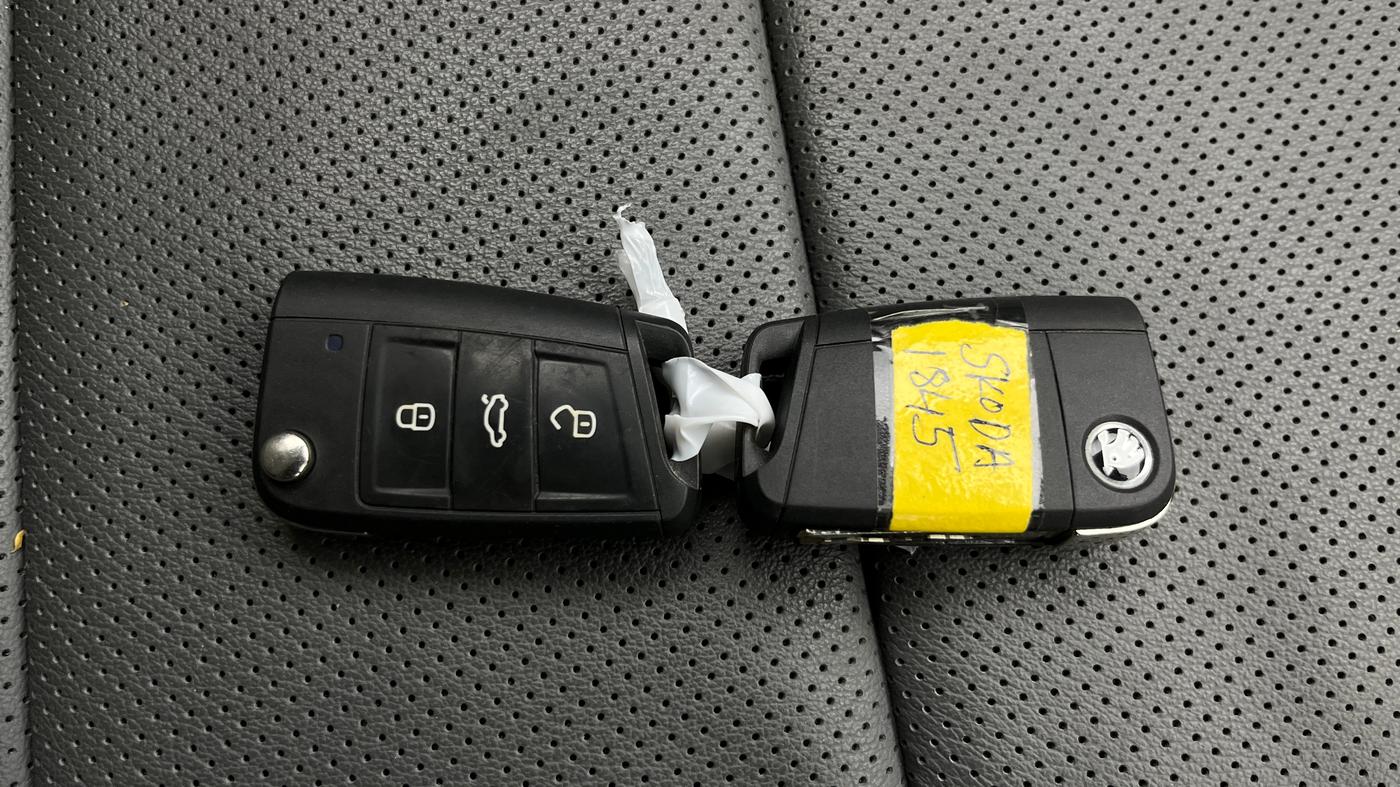 2022 Skoda KUSHAQ STYLE 1.5L TSI DSG, Petrol, Automatic, 13,985 km, Key Close Up