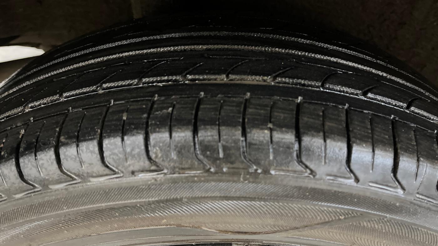 2019 Honda Amaze 1.2L I-VTEC S, CNG, Manual, 94,712 km, Right Rear Tyre Tread