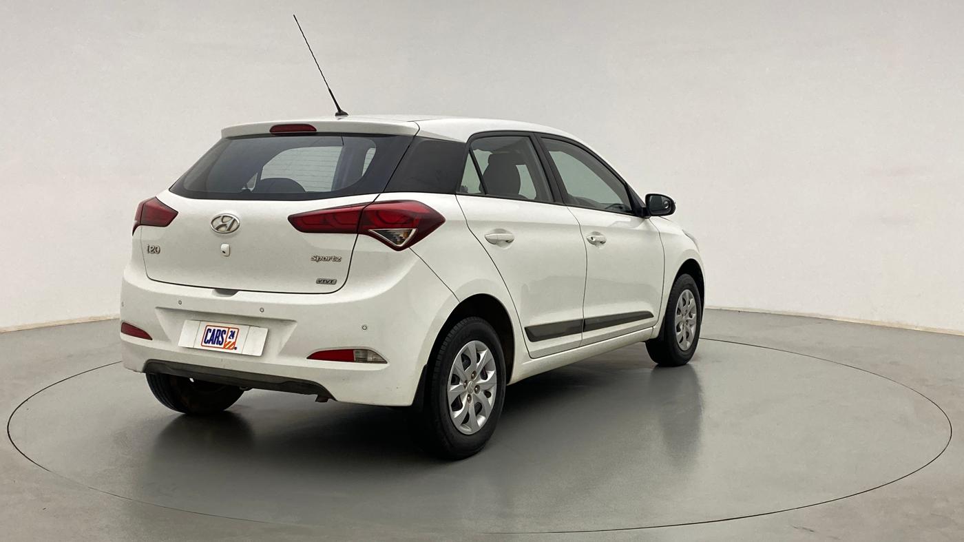 2016 Hyundai Elite i20 Sportz 1.2 VTVT MT, Petrol, Manual, 37,329 km, Right Back Diagonal