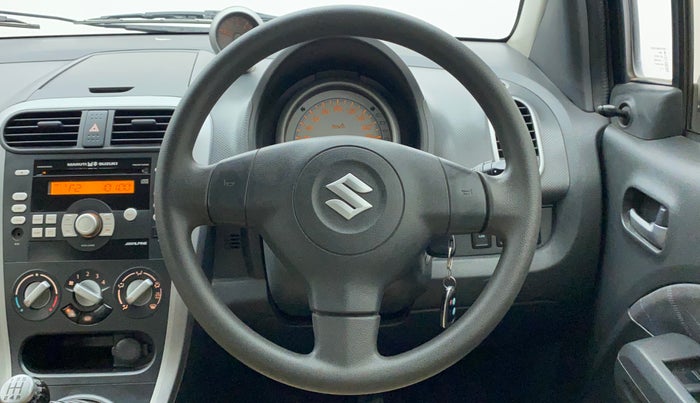 2011 Maruti Ritz VXI, Petrol, Manual, 93,938 km, Steering Wheel Close Up