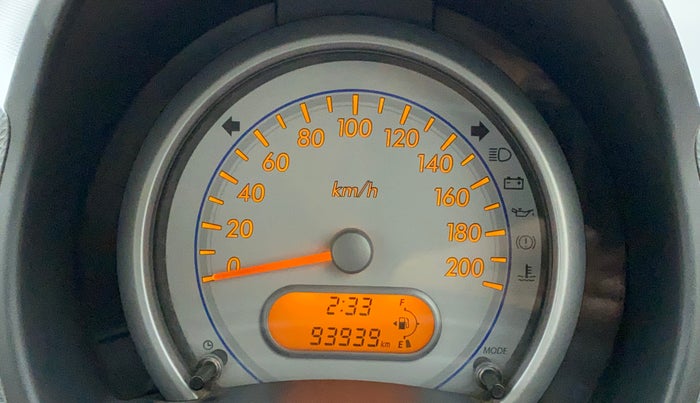 2011 Maruti Ritz VXI, Petrol, Manual, 93,938 km, Odometer Image