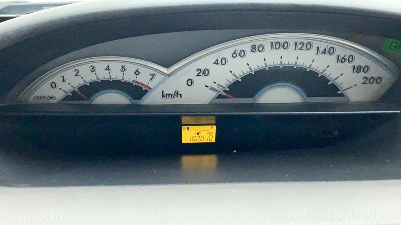 2011 Toyota Etios VX, Petrol, Manual, 1,00,205 km, Odometer Image