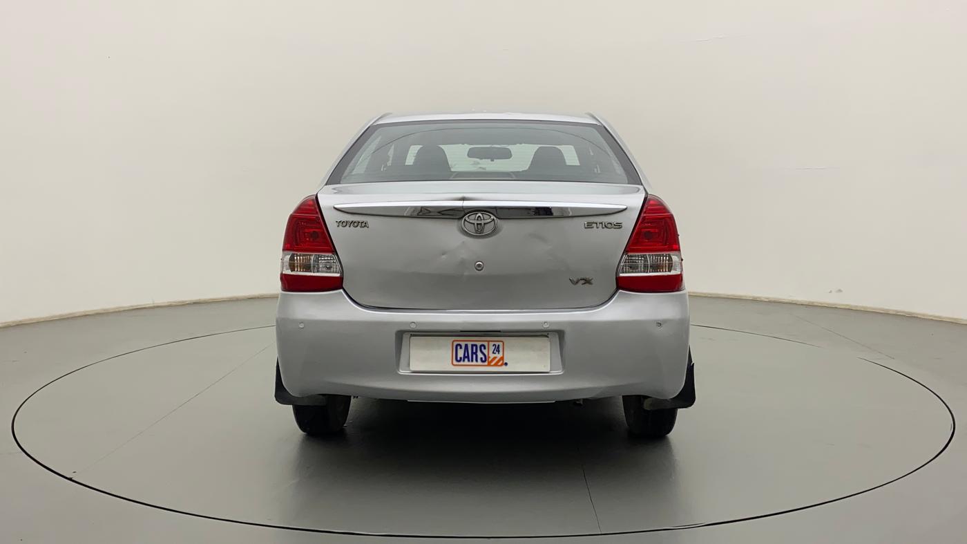 2011 Toyota Etios VX, Petrol, Manual, 1,00,205 km, Back/Rear