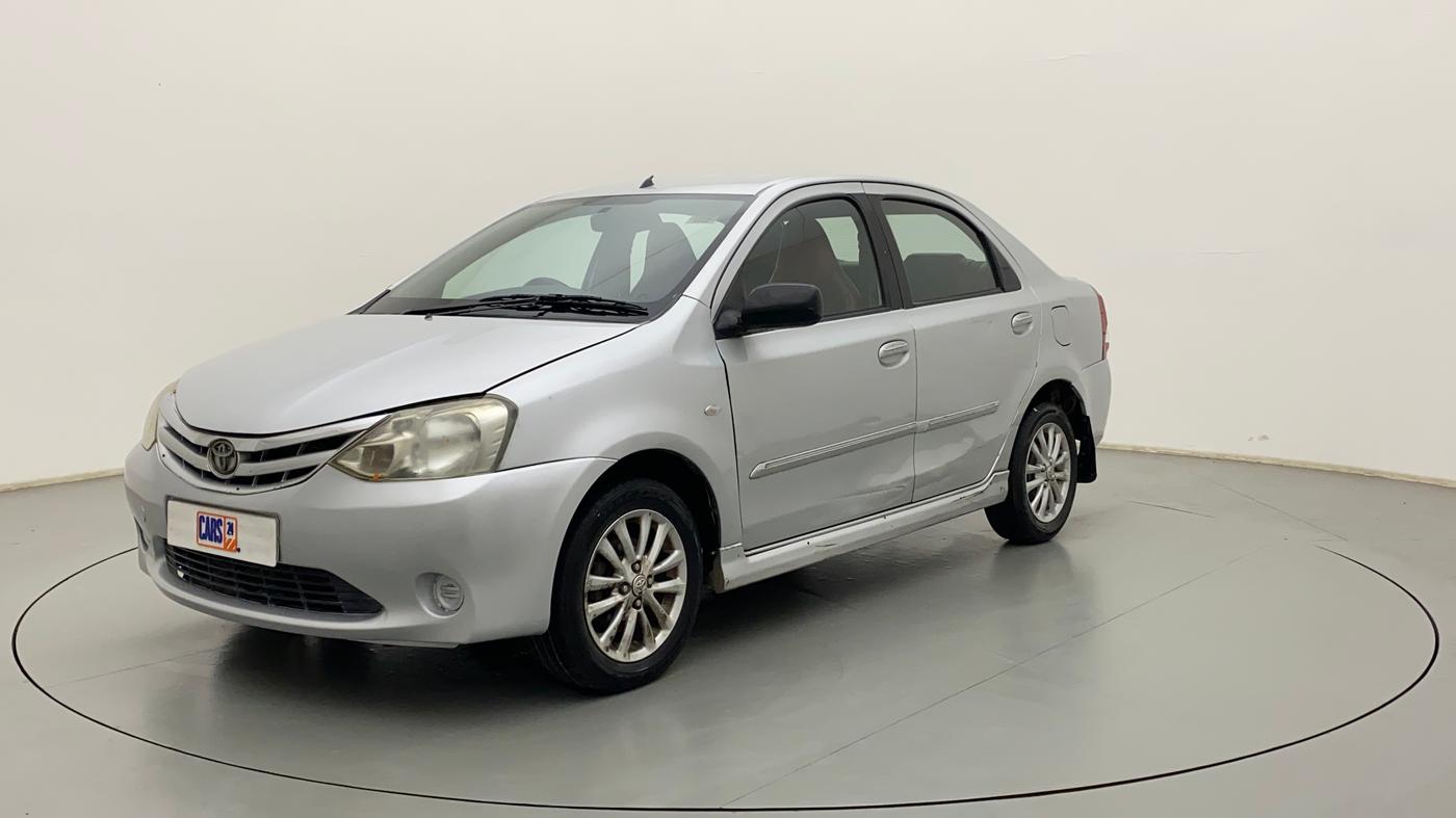 2011 Toyota Etios VX, Petrol, Manual, 1,00,205 km, Left Front Diagonal