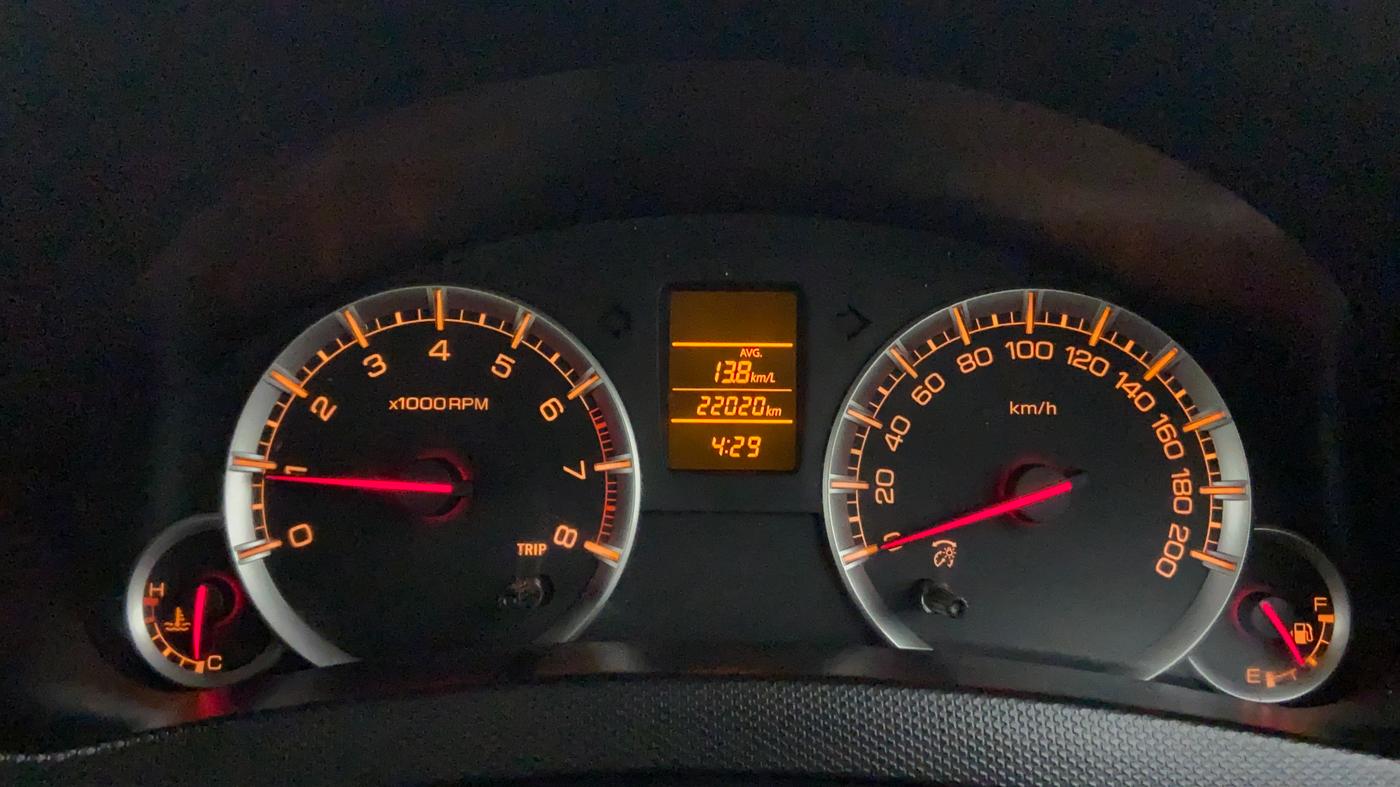 2015 Maruti Swift Dzire VXI, Petrol, Manual, 22,020 km, Odometer Image