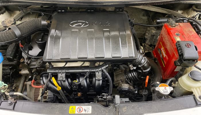 2014 Hyundai Grand i10 ASTA AT 1.2 KAPPA VTVT, Petrol, Automatic, 56,381 km, Engine View