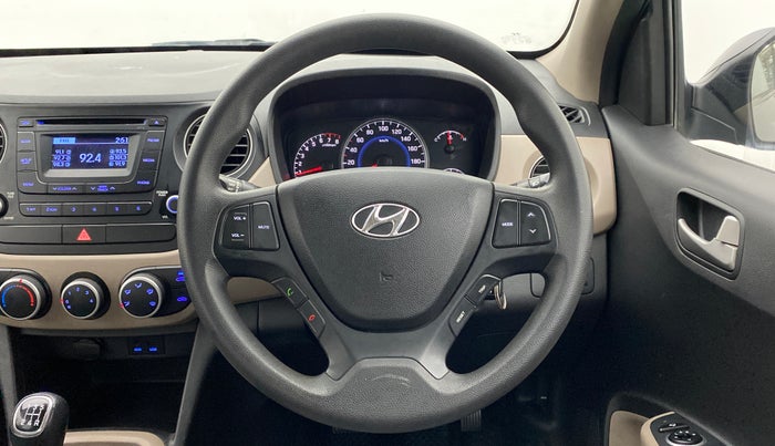 2015 Hyundai Grand i10 SPORTZ 1.2 KAPPA VTVT, Petrol, Manual, 41,241 km, Steering Wheel Close Up