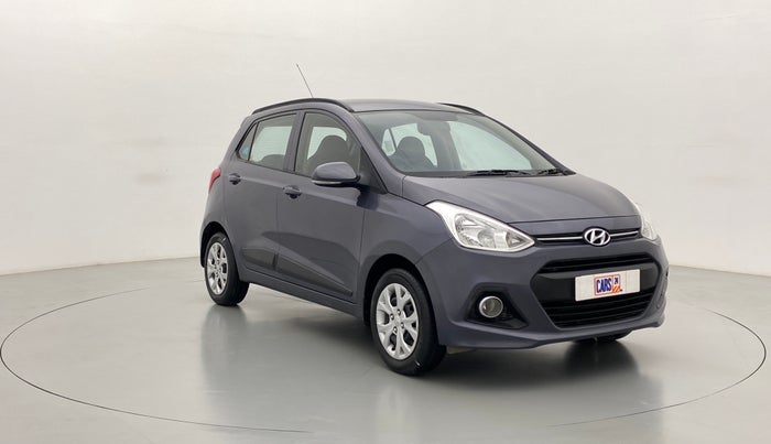 2015 Hyundai Grand i10 SPORTZ 1.2 KAPPA VTVT, Petrol, Manual, 41,241 km, Right Front Diagonal