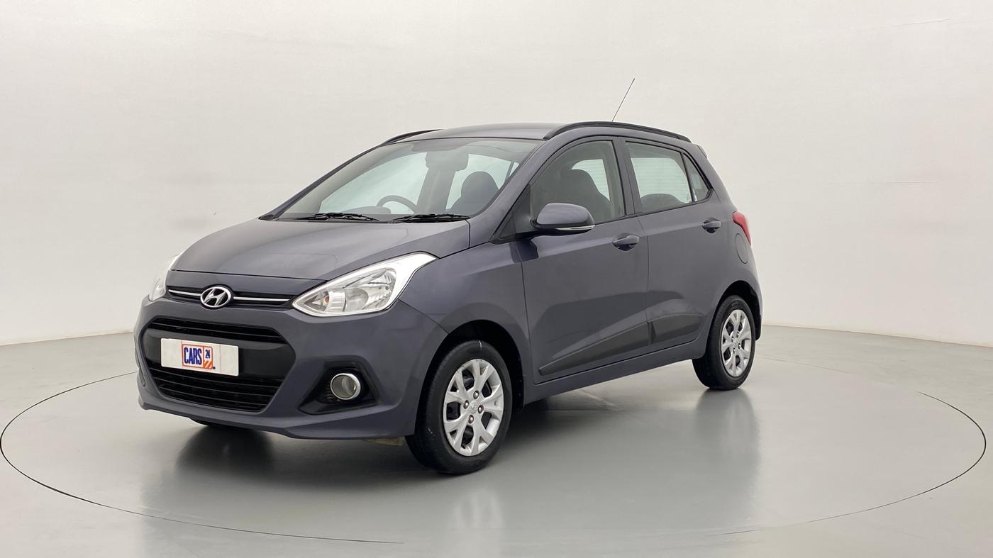 2015 Hyundai Grand i10 SPORTZ 1.2 KAPPA VTVT, Petrol, Manual, 41,241 km, Left Front Diagonal